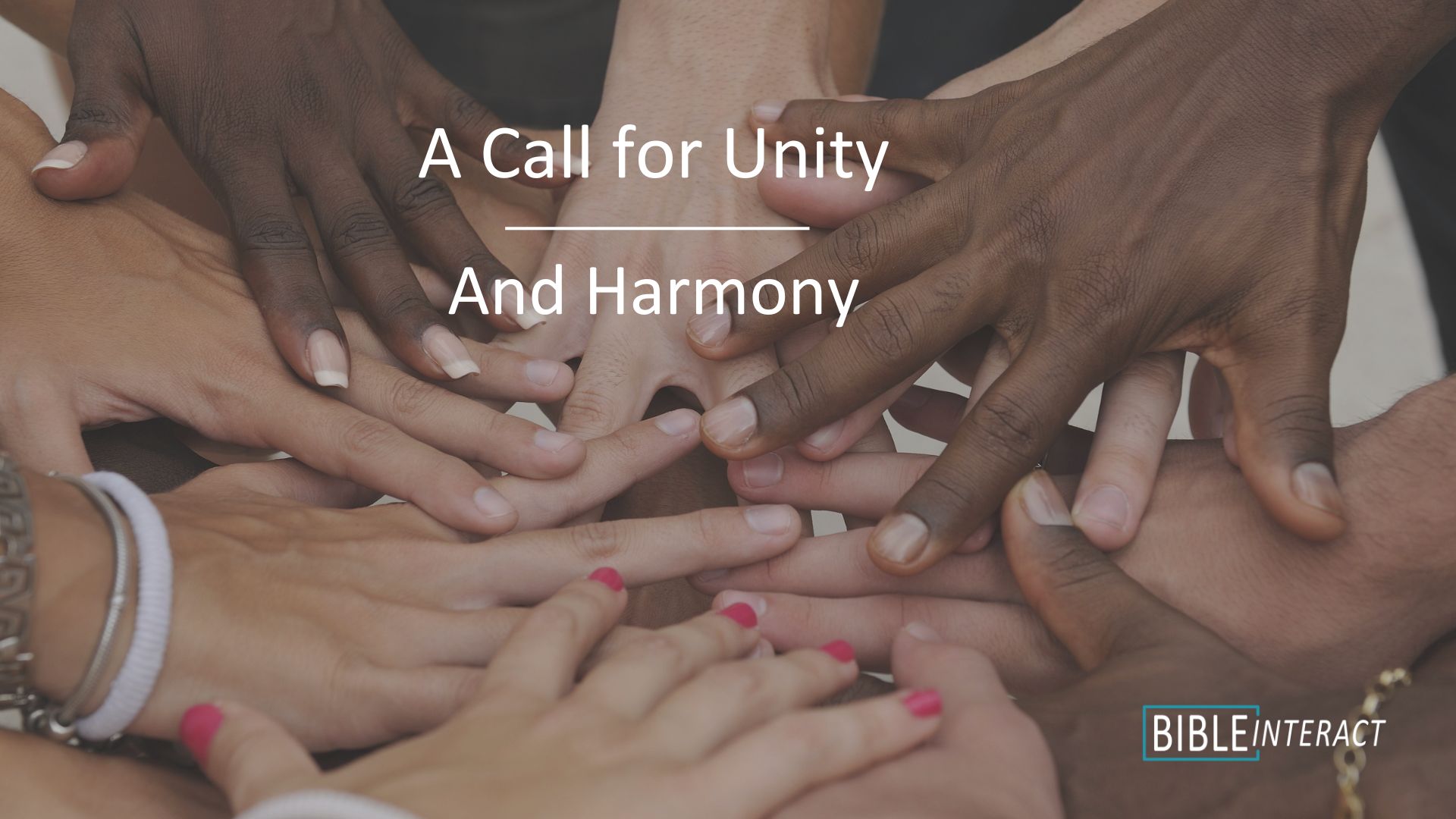 📑 A Call for Unity and Harmony
