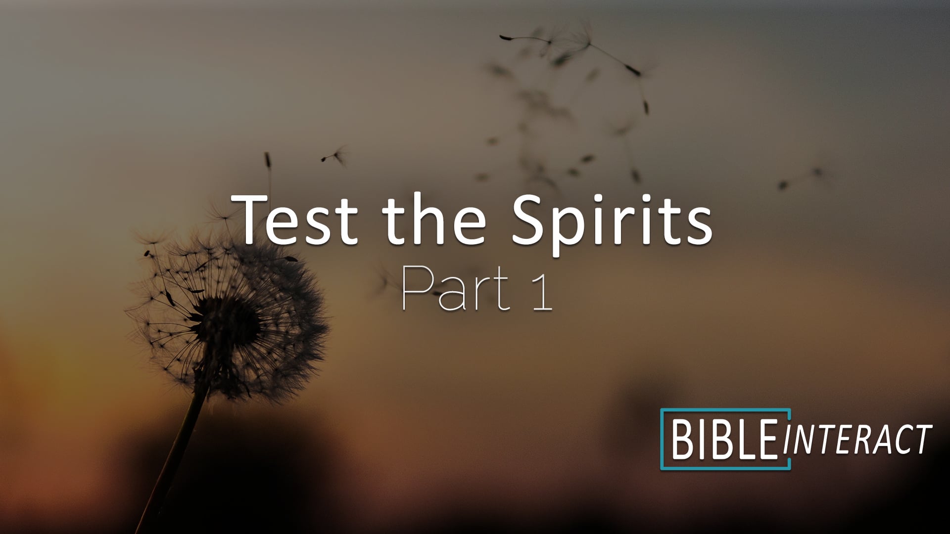 Test the Spirits Session 1