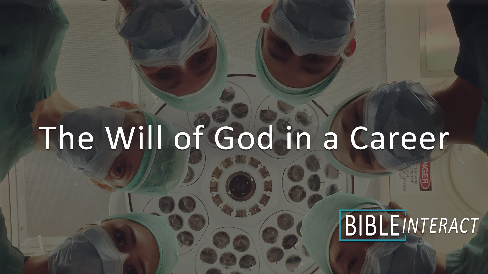 The Will of God in a Career