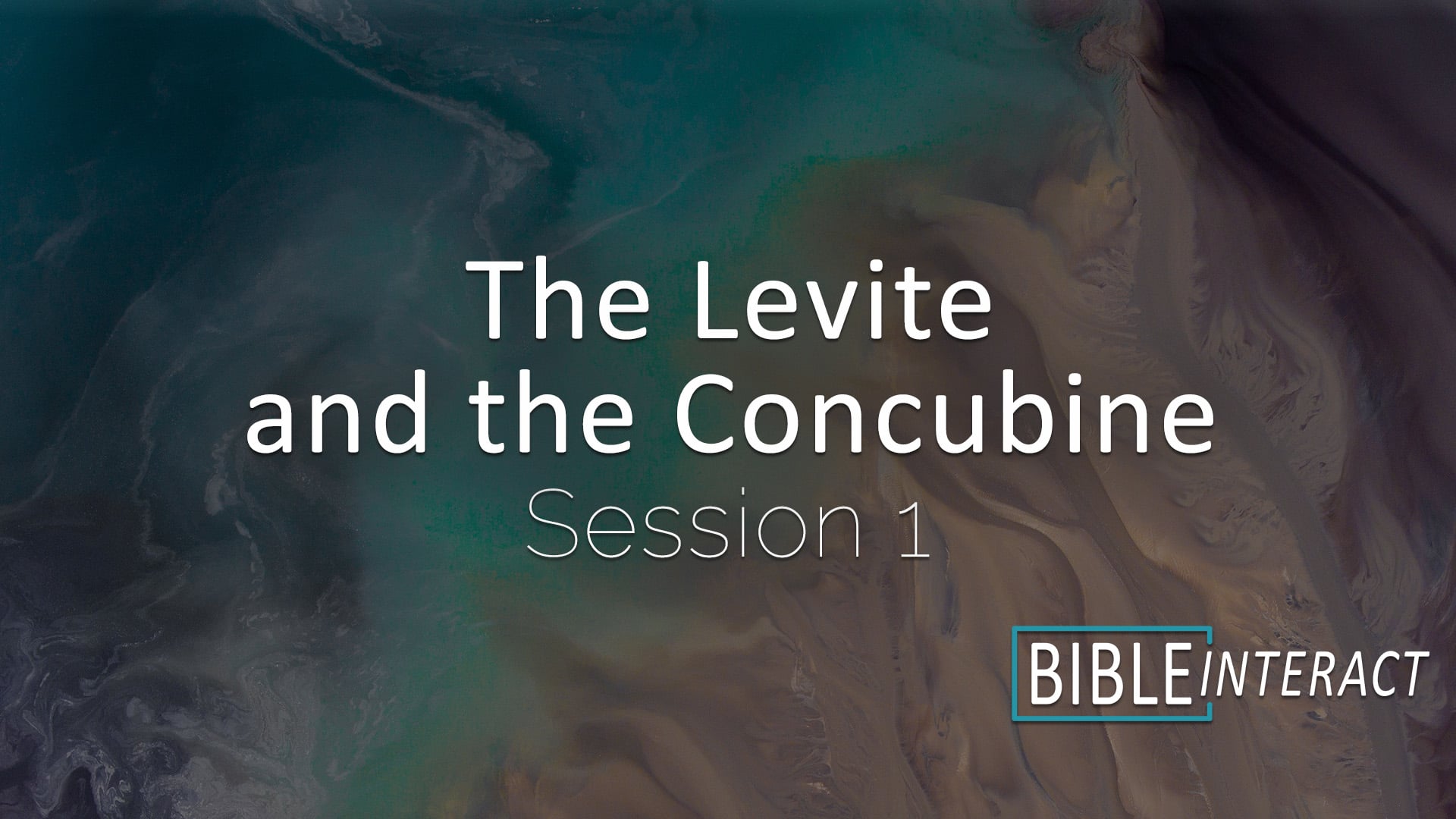 The Levite and the Concubine Session 1