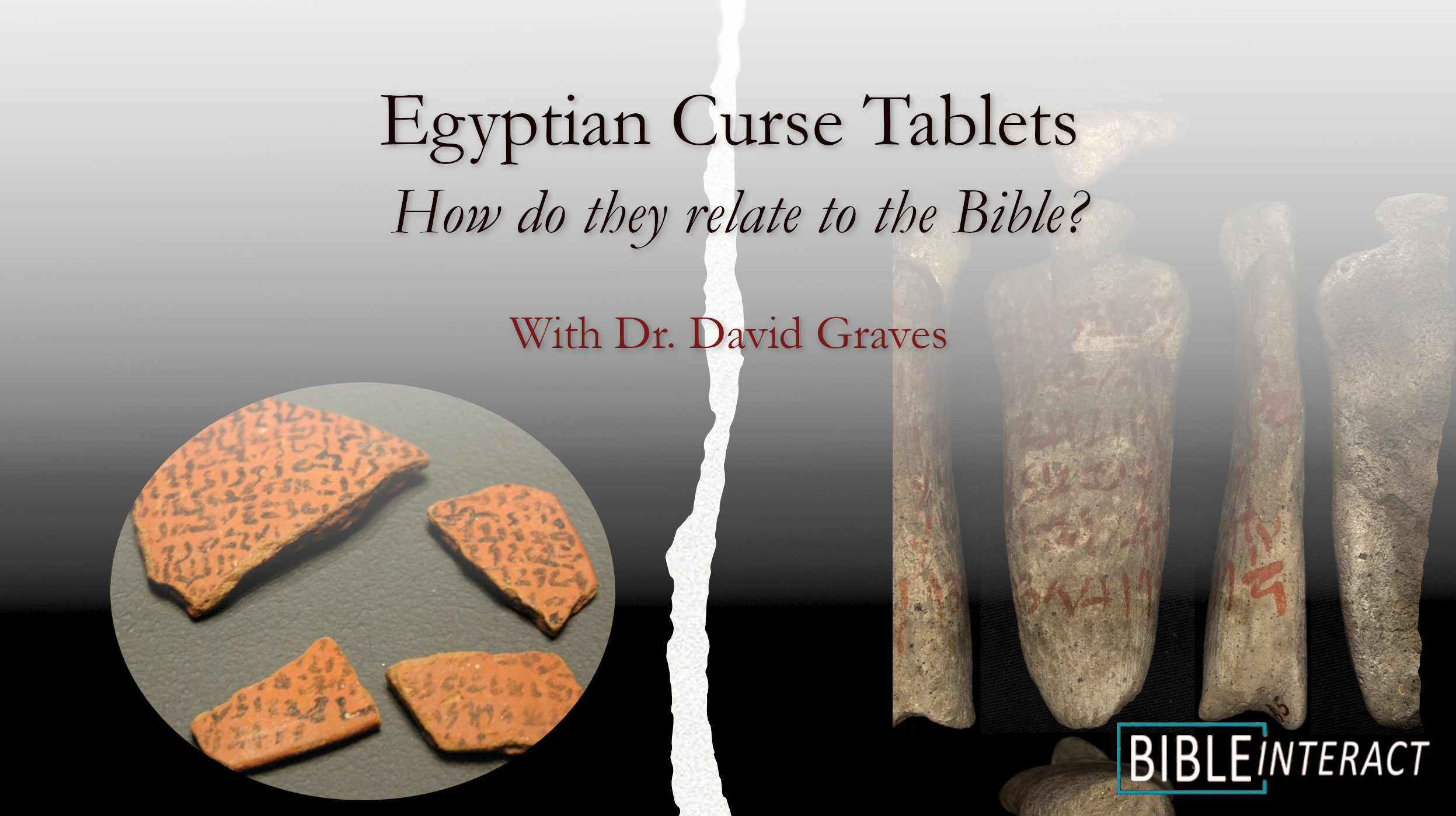 ▶️ Biblical Archaeology From the Ground Down: Egyptian Curse Tablets: How do they relate to the Bible?