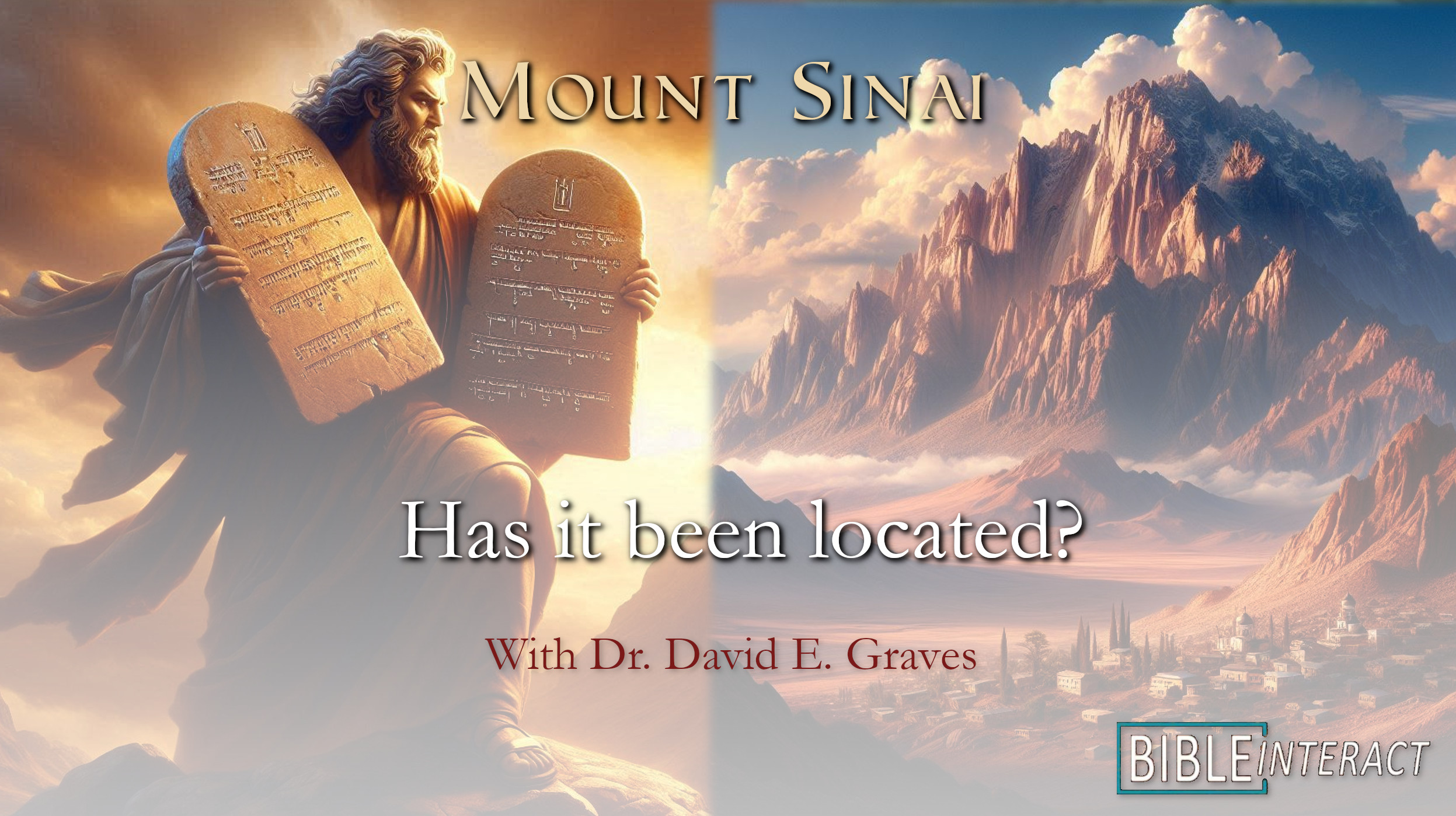 ▶️ Biblical Archaeology From the Ground Down: Mount Sinai: Has it Been Located?
