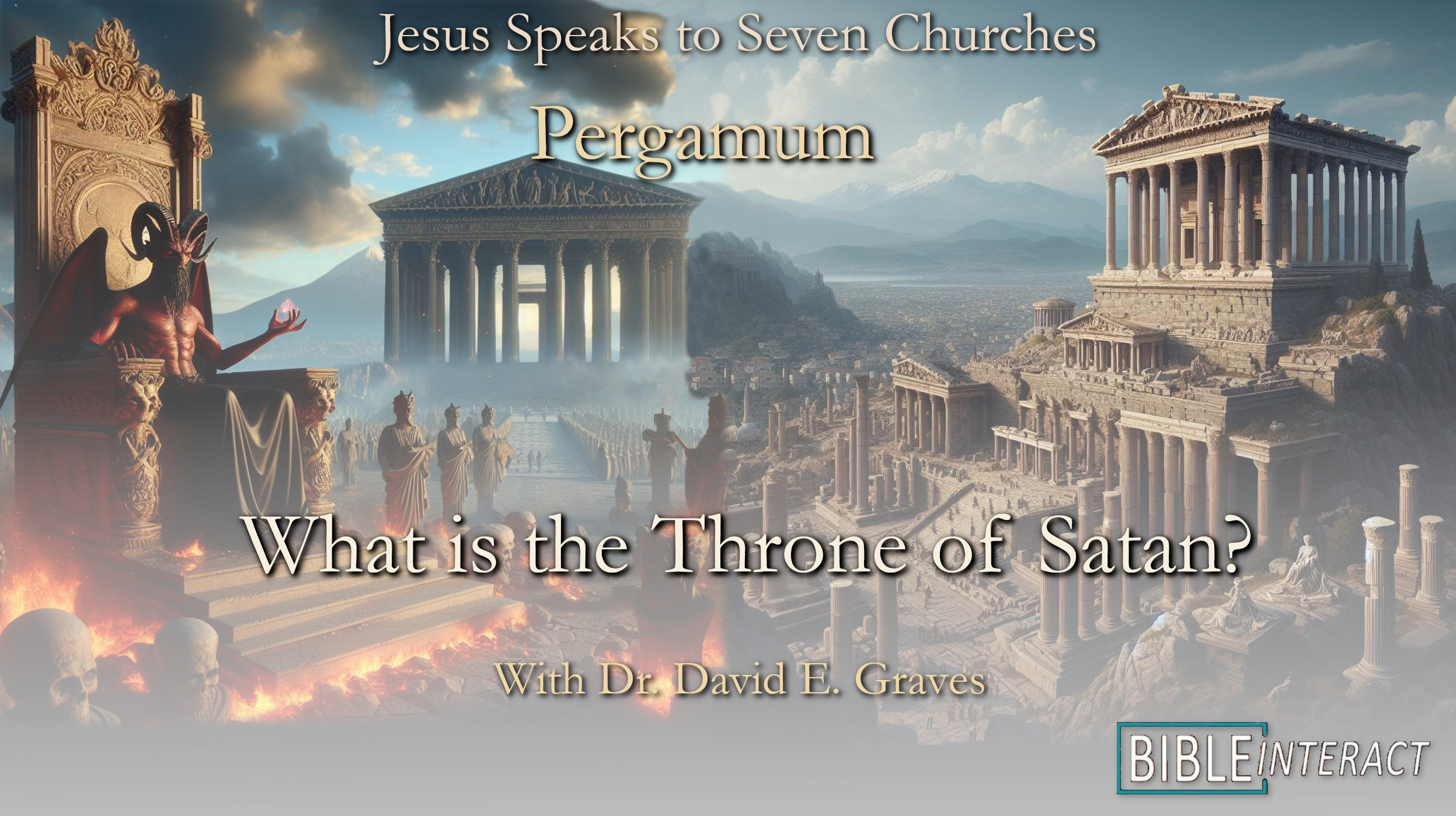 ▶️ Biblical Archaeology From the Ground Down: Jesus Speaks to Seven Churches: Pergamum: What is the Throne of Satan?